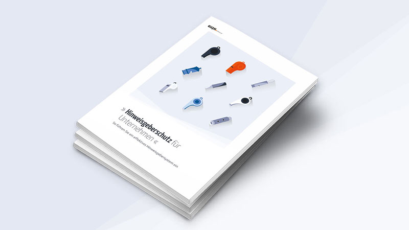 White Paper Hinweisgeberschutz für Unternehmen Cover Deutsch | integrityline.com