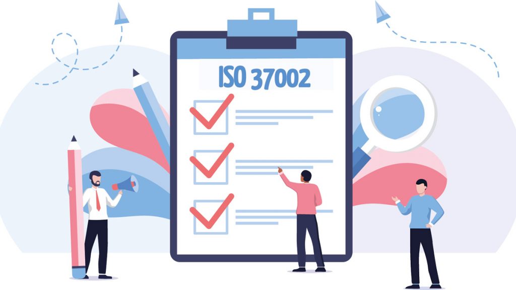 ISO 37002 notepad | integrityline.com