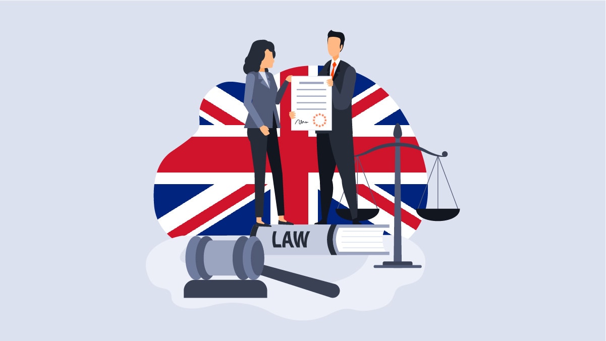 Illustration two persons talking about a UK whistleblowing law
