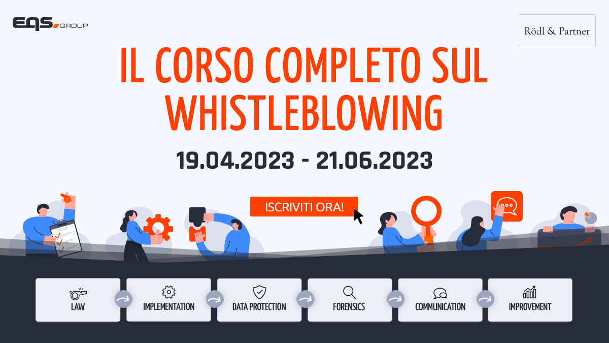 Integrity Line EQS Integrity Line - La piattaforma di whistleblowing sicura ed europea